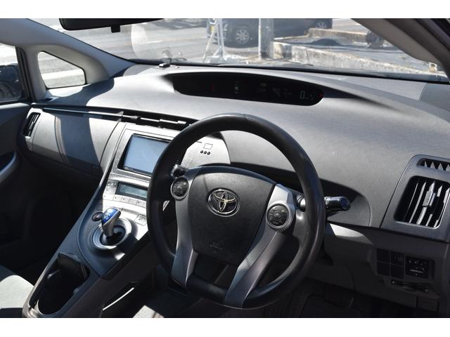 プリウス S スマートキー プッシュスタート ステアリングスイッチ 社外ナビ バックカメラ ビルドインETC 社外アルミホイール(13枚目)