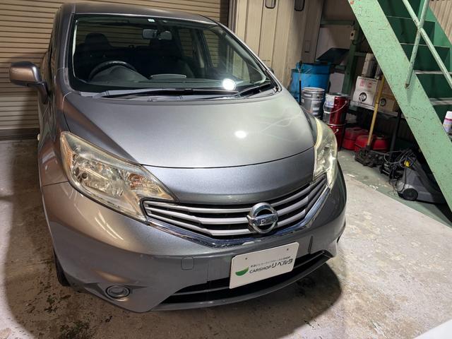 ノート X 買取車・純正ナビ・フルセグTV・ETC・プッシュスタート・アイドリングストップ・シートリフター・電動格納ミラー(14枚目)