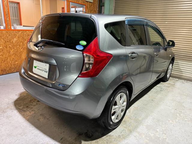 ノート X 買取車・純正ナビ・フルセグTV・ETC・プッシュスタート・アイドリングストップ・シートリフター・電動格納ミラー(18枚目)