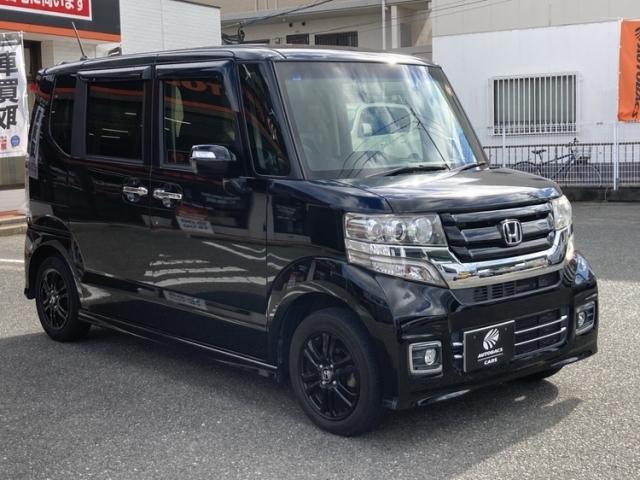 N-BOXカスタム G SSブラックスタイルパッケージ 両側電動スライド キーレス フルセグ ナビ&TV エアバッグ オートマ HIDヘッドライト ETC バックカメラ スマートキー 横滑り防止機能 シートヒーター(8枚目)