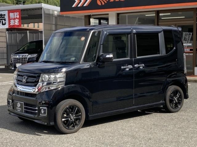 N-BOXカスタム G SSブラックスタイルパッケージ 両側電動スライド キーレス フルセグ ナビ&TV エアバッグ オートマ HIDヘッドライト ETC バックカメラ スマートキー 横滑り防止機能 シートヒーター(10枚目)