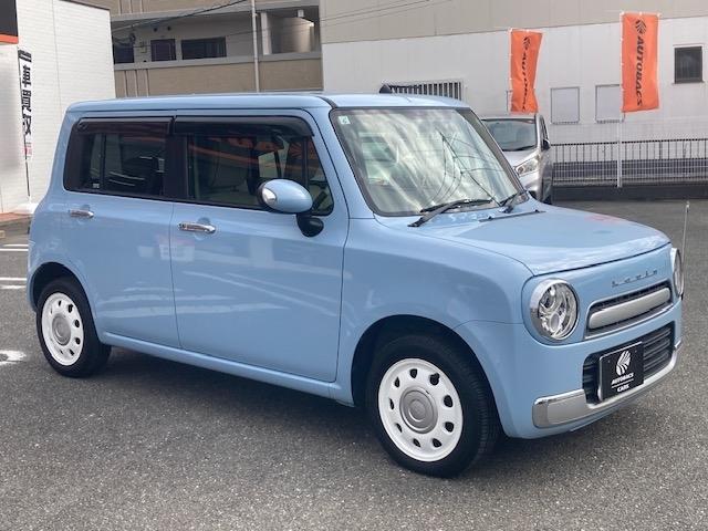 アルトラパンショコラ X 革シート キーレス ワンセグ ナビ&TV アイドリングストップ エアバッグ オートマ ディーラー車 フル装備 助手席エアバッグ HIDヘッドライト スマートキー(8枚目)