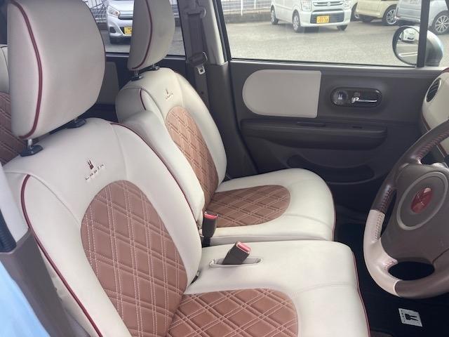 アルトラパンショコラ X 革シート キーレス ワンセグ ナビ&TV アイドリングストップ エアバッグ オートマ ディーラー車 フル装備 助手席エアバッグ HIDヘッドライト スマートキー(12枚目)