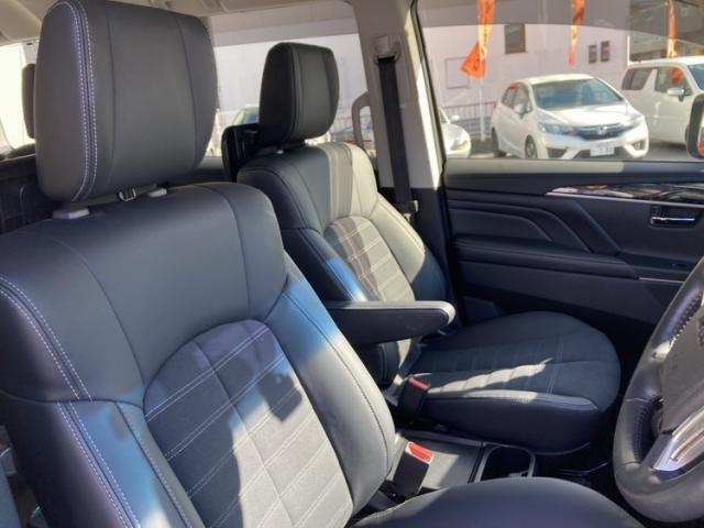 デリカＤ：５ シャモニー　ワンオーナー　キーレス　フルセグ　ナビ＆ＴＶ　１８アルミホイール　乗車定員７人　ディーゼル　エアバッグ　電動シート　オートマ　フル装備　助手席エアバッグ　衝突被害軽減システム　バックカメラ（13枚目）