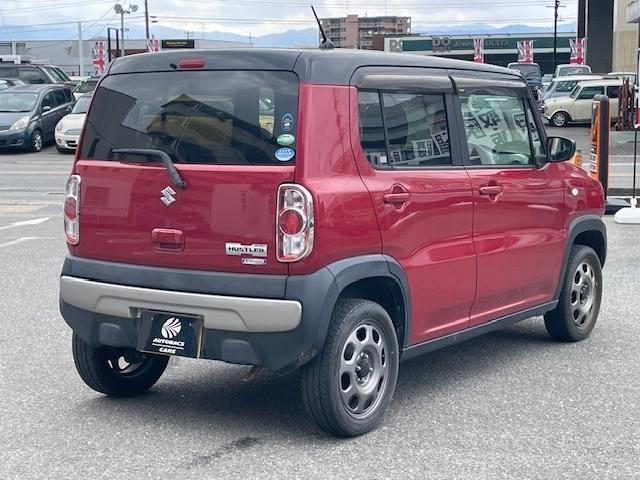 ハスラー Ｇ　キーレス　ワンセグ　ナビ＆ＴＶ　エアバッグ　オートマ　フル装備　助手席エアバッグ　衝突被害軽減システム　ＥＴＣ　スマートキー　シートヒーター（3枚目）