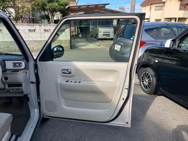 アルトラパン X メモリーナビ フルセグTV LEDヘッドライト 純正14インチAW 革巻ステアリング オートライト スマートキー プッシュスタート アイドリングストップ セキュリティアラーム プライバシーガラス(37枚目)