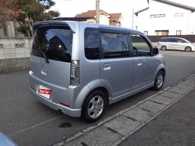 ｅＫスポーツ Ｘ　ナビＴＶ　ディスチャージヘッドライト　純正アルミ　キーレス　Ｗエアバッグ　ＡＢＳ　ベンチシート　禁煙車　タイヤ４本新品交換　Ｖベルト交換　Ｔベルト交換済（8枚目）