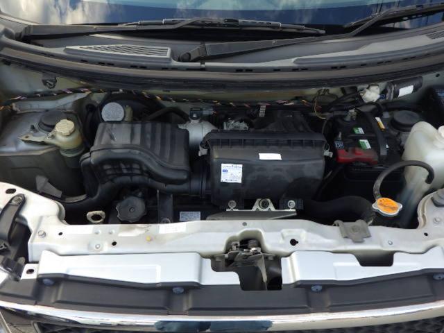 ｅＫスポーツ Ｘ　ナビＴＶ　ディスチャージヘッドライト　純正アルミ　キーレス　Ｗエアバッグ　ＡＢＳ　ベンチシート　禁煙車　タイヤ４本新品交換　Ｖベルト交換　Ｔベルト交換済（11枚目）