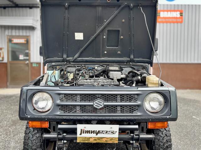 ジムニー ＨＣ　マニュアルミッション車　２インチリフトアップ　クロカンタイヤ　社外フロントバンパー　ステアリング　純正アルミホイール　エンジンオーバーホール済　ピストン　タービン　オルターナーター交換済み（29枚目）