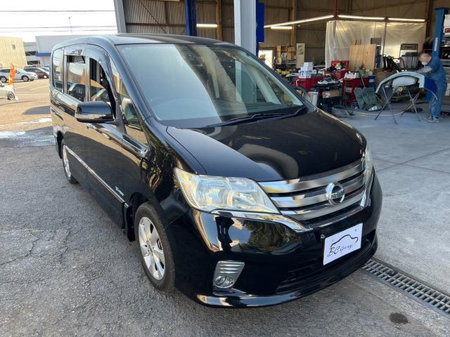 セレナ ハイウェイスター　Ｓ－ハイブリッド　Ｖセレクション　ナビ　ＴＶ　インテリジェントキー　アルミホイール　オートエアコン　両側電動スライドドア　電動格納ミラー　パワーウィンドウ（3枚目）