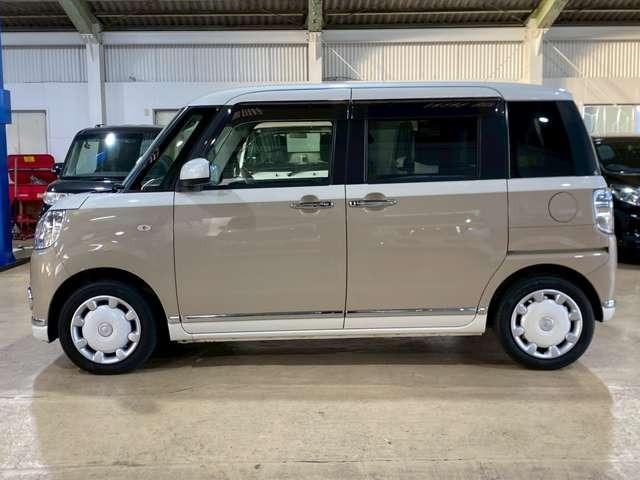 ムーヴキャンバス Ｇメイクアップリミテッド　ＳＡＩＩＩ　アイドリングストップ　スマートキー　プッシュスタート　セキュリティー　ベンチシート　両側パワースライドドア　レーンキープアシスト　アラウンドビューモニター（2枚目）