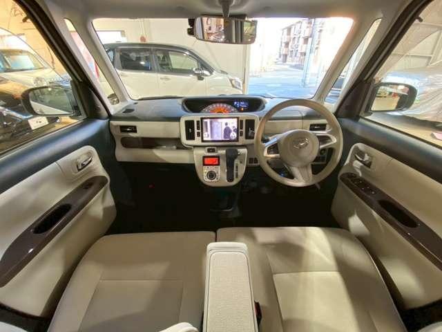 ムーヴキャンバス Ｇメイクアップリミテッド　ＳＡＩＩＩ　アイドリングストップ　スマートキー　プッシュスタート　セキュリティー　ベンチシート　両側パワースライドドア　レーンキープアシスト　アラウンドビューモニター（8枚目）