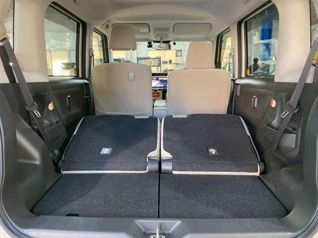 ムーヴキャンバス Ｇメイクアップリミテッド　ＳＡＩＩＩ　アイドリングストップ　スマートキー　プッシュスタート　セキュリティー　ベンチシート　両側パワースライドドア　レーンキープアシスト　アラウンドビューモニター（18枚目）