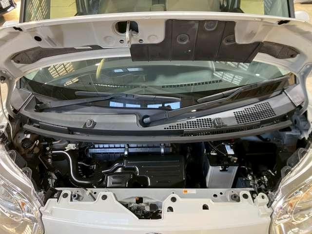 ムーヴキャンバス Ｇメイクアップリミテッド　ＳＡＩＩＩ　アイドリングストップ　スマートキー　プッシュスタート　セキュリティー　ベンチシート　両側パワースライドドア　レーンキープアシスト　アラウンドビューモニター（43枚目）