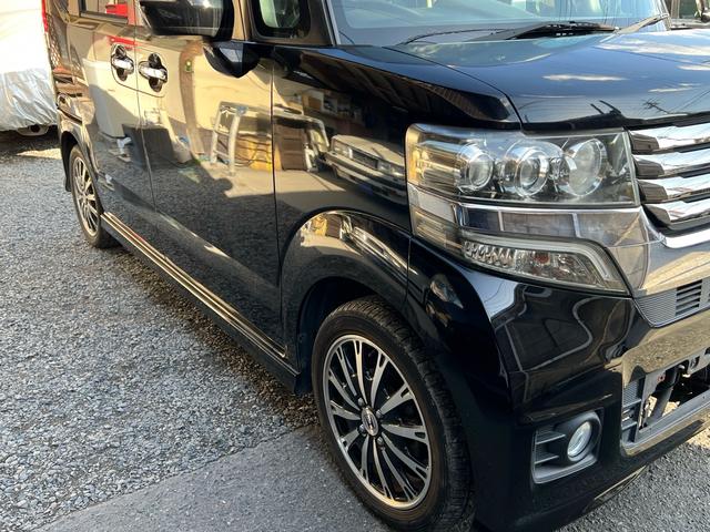 Ｎ－ＢＯＸカスタム Ｇ　ターボＳＳパッケージ　フルセグメモリーナビ　スマートキー　両側パワースライドドア（4枚目）