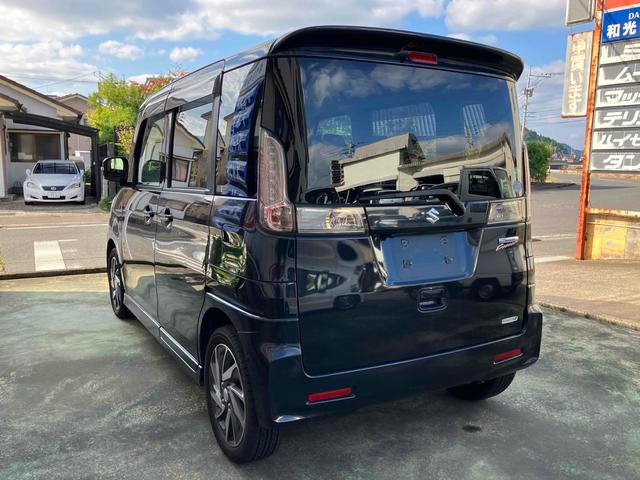 スペーシアカスタム ＴＳ　バックカメラ　両側電動スライドドア　衝突被害軽減システム　オートライト　ＨＩＤ　スマートキー　アイドリングストップ　電動格納ミラー　ベンチシート　ＣＶＴ　盗難防止システム　ＡＢＳ　ＥＳＣ（18枚目）