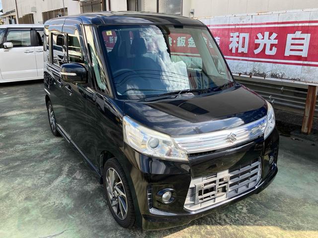 スペーシアカスタム ＴＳ　バックカメラ　両側電動スライドドア　衝突被害軽減システム　オートライト　ＨＩＤ　スマートキー　アイドリングストップ　電動格納ミラー　ベンチシート　ＣＶＴ　盗難防止システム　ＡＢＳ　ＥＳＣ（21枚目）