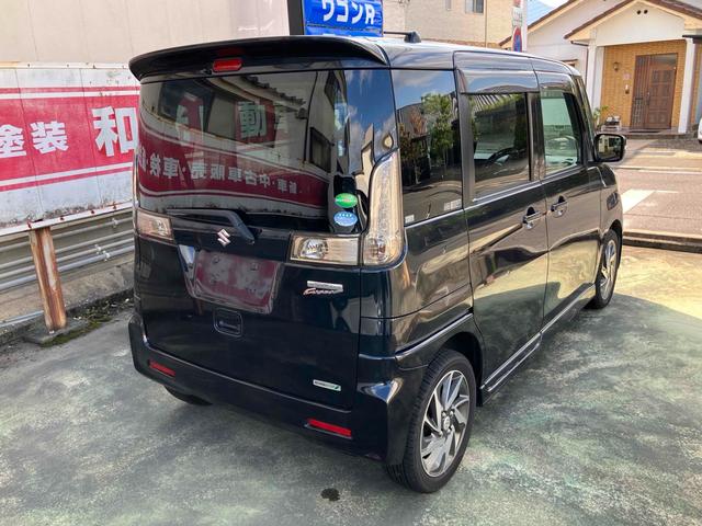 スペーシアカスタム ＴＳ　バックカメラ　両側電動スライドドア　衝突被害軽減システム　オートライト　ＨＩＤ　スマートキー　アイドリングストップ　電動格納ミラー　ベンチシート　ＣＶＴ　盗難防止システム　ＡＢＳ　ＥＳＣ（22枚目）