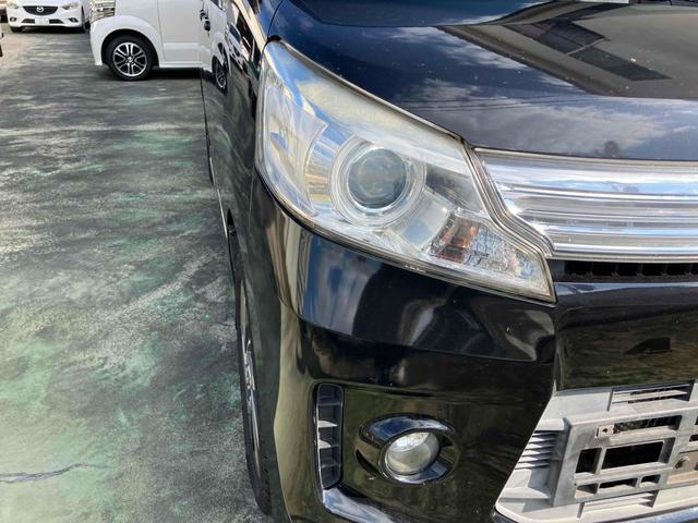 スペーシアカスタム ＴＳ　バックカメラ　両側電動スライドドア　衝突被害軽減システム　オートライト　ＨＩＤ　スマートキー　アイドリングストップ　電動格納ミラー　ベンチシート　ＣＶＴ　盗難防止システム　ＡＢＳ　ＥＳＣ（24枚目）