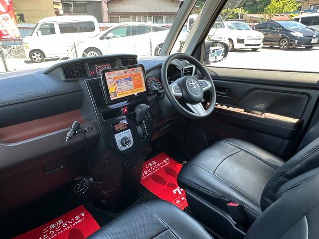 ルーミー Ｇ　オプションホイール・９型ナビ・地デジ・バックカメラ・Ｂｌｕｅｔｏｏｔｈ・両側パワースライドドア・ＥＴＣ・ＬＥＤヘッドライト・ＬＥＤフォグ・バックカメラ・衝突軽減システム・Ｐセンサー・踏み間違え防止（8枚目）