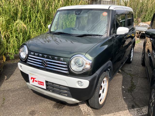 ハスラー Ｊスタイル　Ｂｌｕｅｔｏｏｔｈ接続／ナビ・ワンセグＴＶ／シートヒーター／スマートキー／オートマチックハイビーム／ＨＩＤヘッドランプ／衝突被害軽減ブレーキ（2枚目）