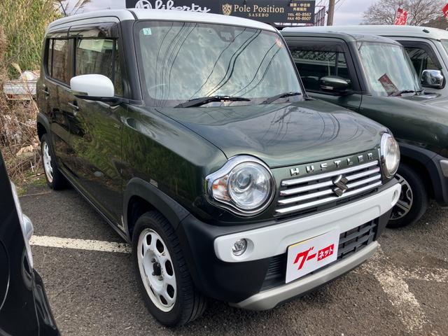 ハスラー Ｊスタイル　Ｂｌｕｅｔｏｏｔｈ接続／ナビ・ワンセグＴＶ／シートヒーター／スマートキー／オートマチックハイビーム／ＨＩＤヘッドランプ／衝突被害軽減ブレーキ（4枚目）