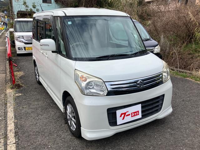 スペーシア Ｔ　ナビ・ワンセグＴＶ／Ｂｌｕｅｔｏｏｔｈ接続／プッシュスタート／スマートキー／オートエアコン／ＥＴＣ／アルミホイール／左リア電動スライドドア／ベンチシート／ミュージックプレイヤー接続（5枚目）