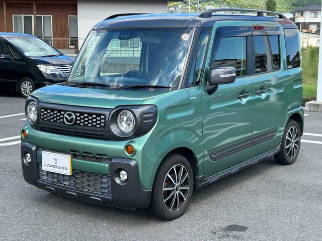 フレアワゴンタフスタイル ハイブリッドＸＳ　フルセグナビ　Ｂｌｕｅｔｏｏｔｈ　バックカメラ　ＥＴＣ　シートヒーター　両側電動スライド　後席送風機（4枚目）
