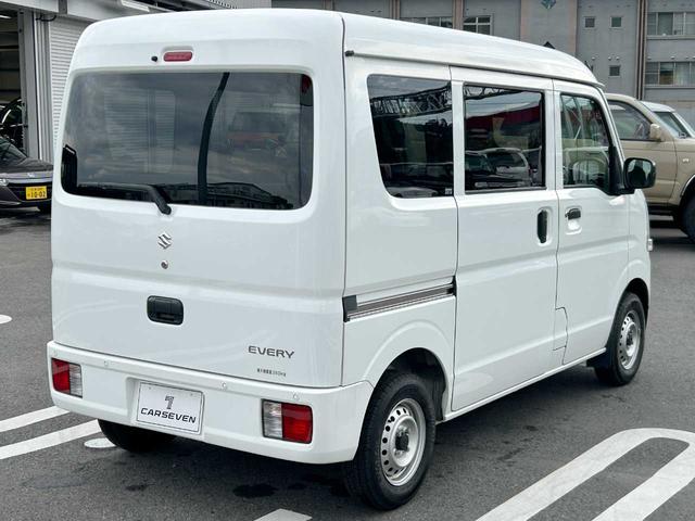 エブリイ ＰＣ　社外フルセグナビ　Ｂｌｕｅｔｏｏｔｈ　セーフティーサポート　オートライト　パワーウィンドウ（7枚目）