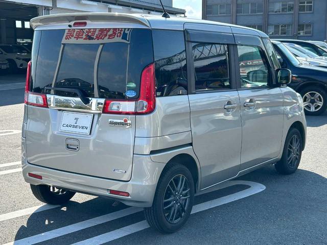 スペーシア Gリミテッド 社外フルセグナビ Bluetooth 片側電動スライド シートヒーター バックカメラ ETC(7枚目)