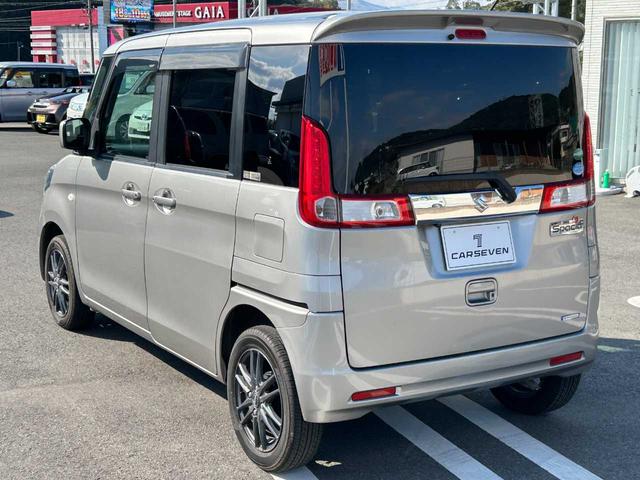 スペーシア Gリミテッド 社外フルセグナビ Bluetooth 片側電動スライド シートヒーター バックカメラ ETC(9枚目)