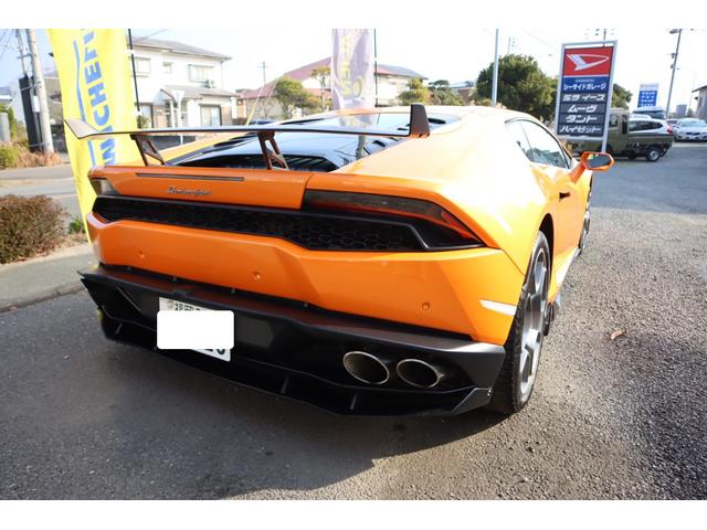 ウラカン ＬＰ６１０－４　Ｂｌｕｅｔｏｏｔｈ　ウラカンエアロ　ＣＣＢオレンジキャリパー　カーボンエンジンベイ　走行距離１２５００ｋｍ　点検整備記録簿あり（2枚目）