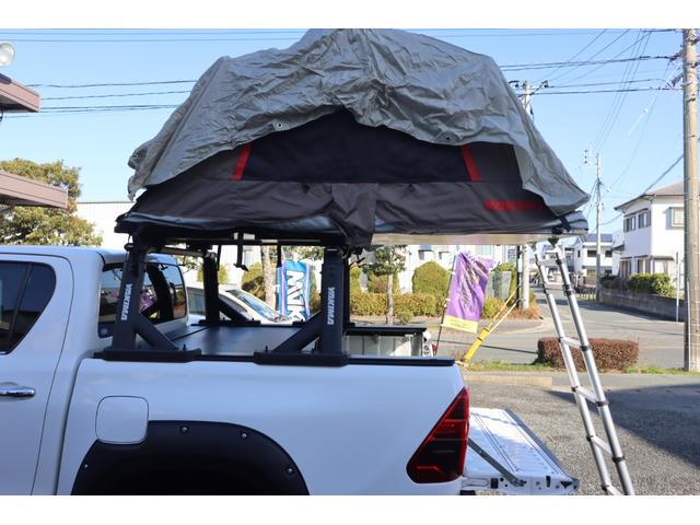 ハイラックス Ｚ　ＹＡＫＩＭＡ　オーバーハウル　ルーフテント　トノカバー　リフトアップ　パナソニック１０インチ有機ＥＬディスプレイ（22枚目）
