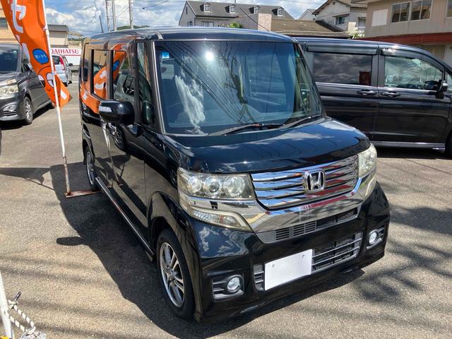 Ｎ－ＢＯＸカスタム Ｇ・Ｌパッケージ　バックカメラ　両側スライド・片側電動　ナビ　ＴＶ　オートライト　ＨＩＤ　スマートキー　アイドリングストップ　電動格納ミラー　ベンチシート　ＣＶＴ　盗難防止システム　ＡＢＳ　ＥＳＣ　ＣＤ（17枚目）