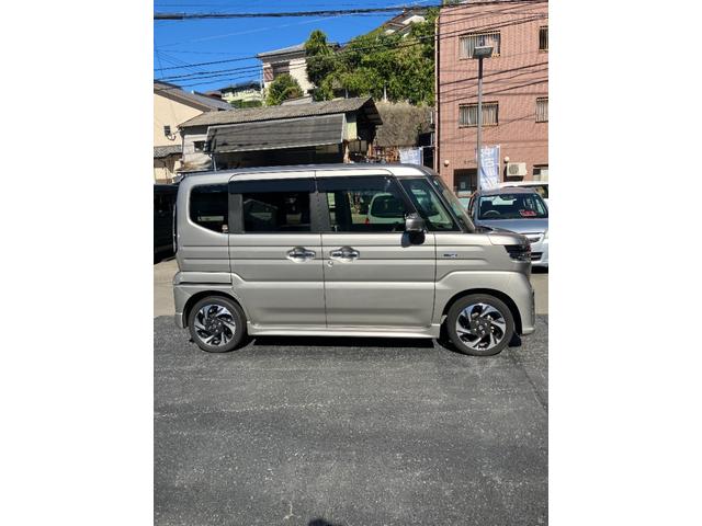 スペーシアカスタム ハイブリッドXS 社外ナビ 両側パワースライドドア プッシュスタート フルセグ ETC ドラレコ オートクルーズ(2枚目)