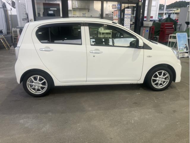 ミライース X 社外ナビ、バックカメラ、ETC、キーレス、パワーウィンドウ、純正アルミ、アイドリングストップ車(7枚目)