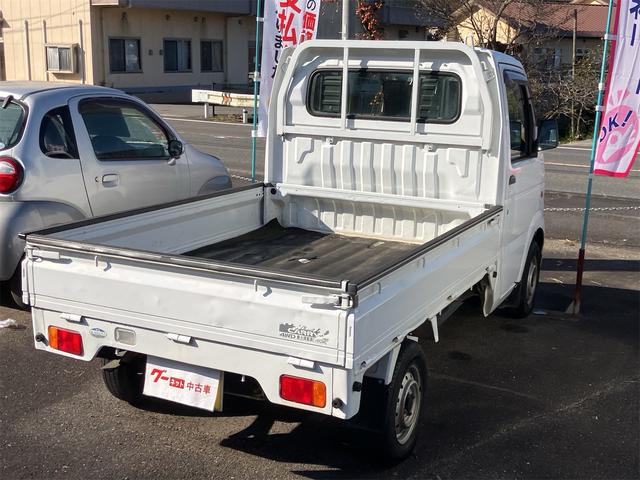 キャリイトラック KCエアコン・パワステ 4WD 三方開 5速ミッション エアコン パワーステアリング 積載可能量350kg(9枚目)