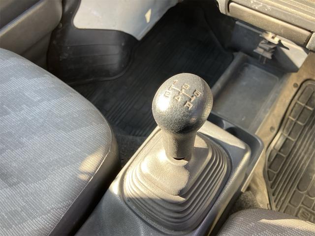 キャリイトラック KCエアコン・パワステ 4WD 三方開 5速ミッション エアコン パワーステアリング 積載可能量350kg(14枚目)