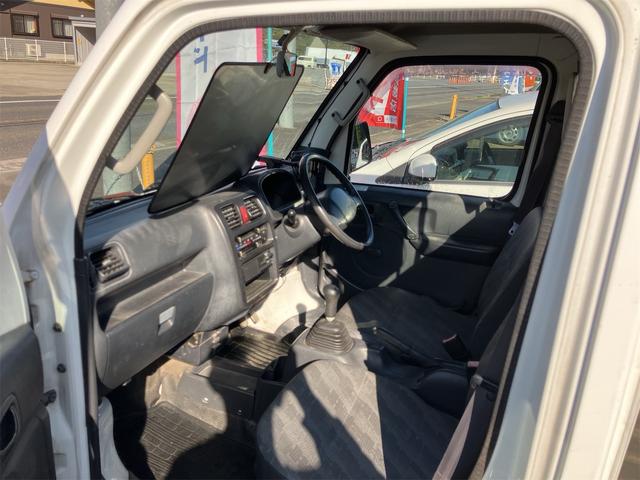 キャリイトラック KCエアコン・パワステ 4WD 三方開 5速ミッション エアコン パワーステアリング 積載可能量350kg(19枚目)