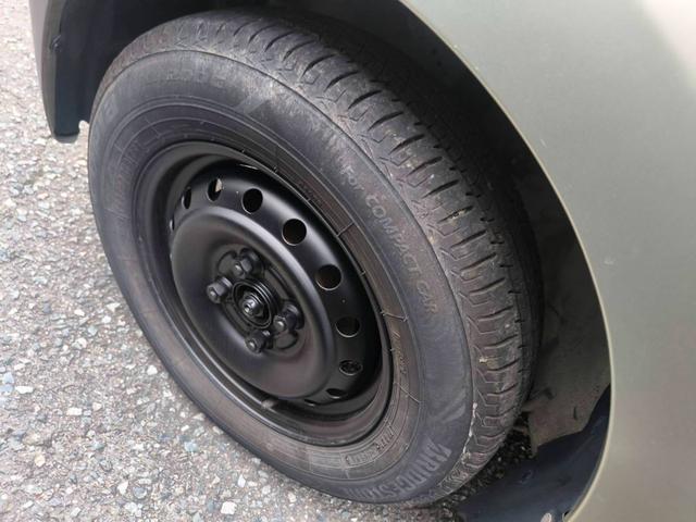 ミラ Ｌ　走りの５速　冷え冷えエアコン　パワステ　黒鉄ヒール　ガングロバンパー（8枚目）