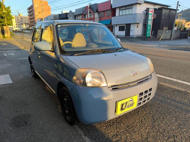 エッセ L オートマ エアコン パワステ パワーウインドウ キーレス 人気のレア色シーブルー(3枚目)