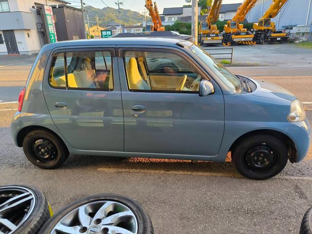 エッセ L オートマ エアコン パワステ パワーウインドウ キーレス 人気のレア色シーブルー(5枚目)