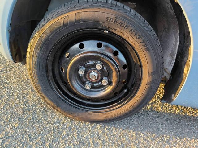 エッセ L オートマ エアコン パワステ パワーウインドウ キーレス 人気のレア色シーブルー(17枚目)