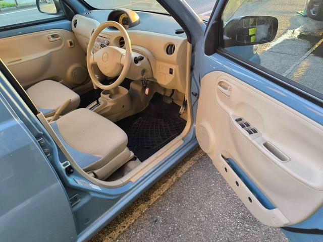 エッセ L オートマ エアコン パワステ パワーウインドウ キーレス 人気のレア色シーブルー(20枚目)