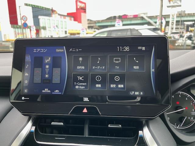 ハリアー Ｚ　ワンオーナー禁煙車　パノラマルーフ付　ダウンサス　２１インチホイール　ＰＨＥＶ用ロアグリル　テールスモーク加工（10枚目）