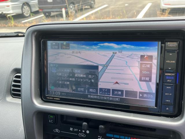 ハイゼットカーゴ クルーズリミテッド　／ハイルーフ／５速ＭＴ／ＳＤナビ／フルセグＴＶ／Ｂｌｕｅｔｏｏｔｈ／ＤＶＤ再生／キーレスエントリー／パワーウインドウ／電動格納ドアミラー／革調シートカバー／社外１２ｉｎｃｈアルミホイール（14枚目）