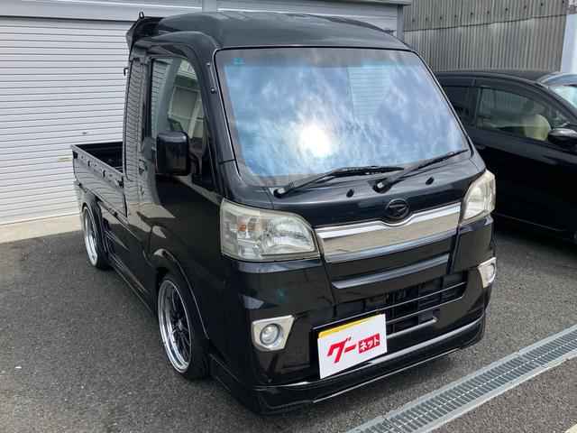 ハイゼットトラック ジャンボ　ナビ・テレビ／Ｂｌｕｅｔｏｏｔｈ接続／ミュージックプレイヤー接続／４ＷＤ／パワーウィンドウ／三方開／ＣＤ・ＤＶＤ再生／オートマ（5枚目）