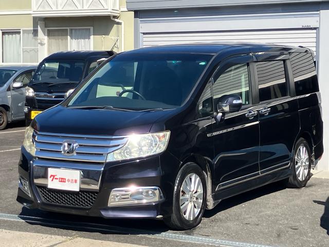 ステップワゴンスパーダ Ｚ　ＨＤＤナビエディション　両側電動スライドドア／ＥＴＣ／バックカメラ／ナビ・ＴＶ／ＣＤ・ＤＶＤ再生／ＨＩＤヘッドランプ／８人乗り／スマートキー２個／１６インチアルミホイール（5枚目）