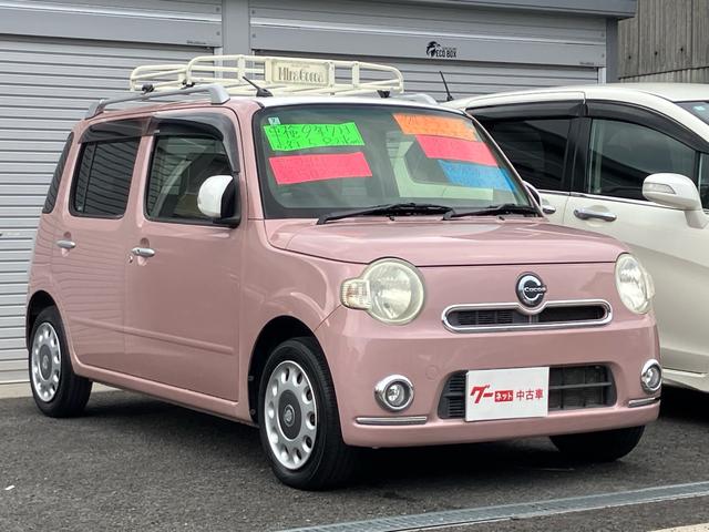 ミラココア ココアプラスＸ　社外ナビ・フルセグＴＶ／スマートキー／ＥＴＣ／ルーフキャリア／電動格納ウィンカーミラー／ＣＤ・ＤＶＤ再生／アイドリングストップ／車検令和９年７月（6枚目）