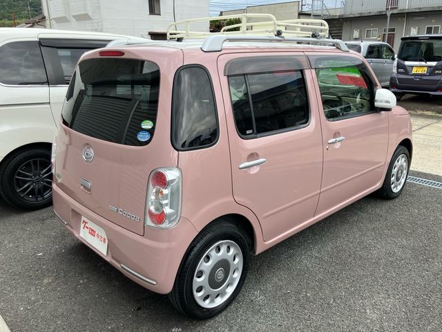 ミラココア ココアプラスＸ　社外ナビ・フルセグＴＶ／スマートキー／ＥＴＣ／ルーフキャリア／電動格納ウィンカーミラー／ＣＤ・ＤＶＤ再生／アイドリングストップ／車検令和９年７月（9枚目）